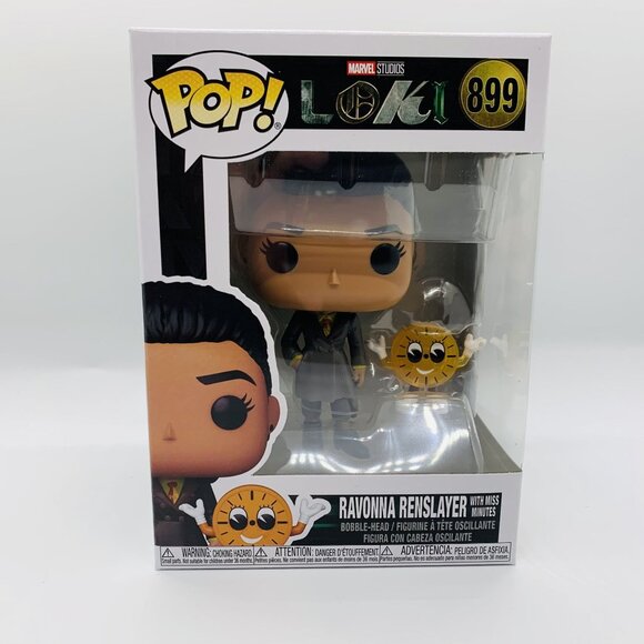 Funko Pop! Marvel Loki - Ravonna Renslayer with Miss Minutes Figure #899! - Picture 2 of 7
